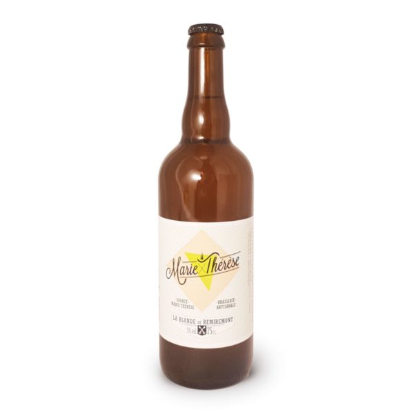 Marie-Thérèse blonde, bière artisanale en bouteille de 75cl